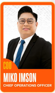 Miko Imson, Chief Operations Officer — Ascendra founder card.